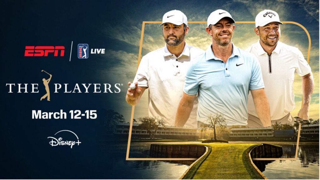 ESPN’s comprehensive, four-day coverage of one of the season’s most coveted titles begins Thursday, Mar. 12, at 7:30 a.m. ET, as THE PLAYERS Championship tees off from Ponte Vedra Beach, Florida. Coverage continues through Sunday’s final round from TPC Sawgrass.