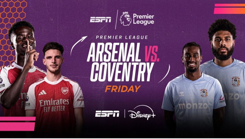 ESPN across the Caribbean will present all 380 matches of the 2026-27 Premier League season. Matches will be available live across ESPN platforms, including ESPN on Disney+, with select fixtures on ESPN, ESPN2 and ESPN Extra.